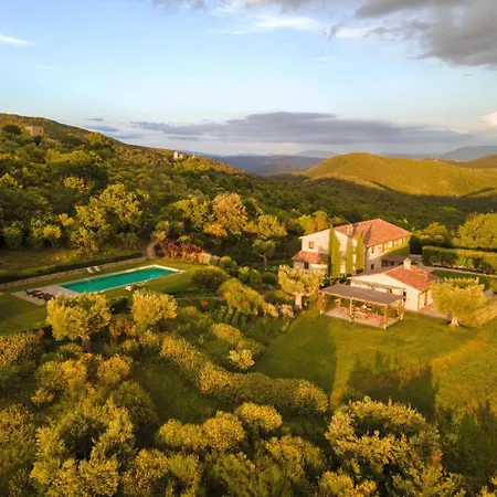 Villa Rustic Caminata With Panorama View Pierantonio